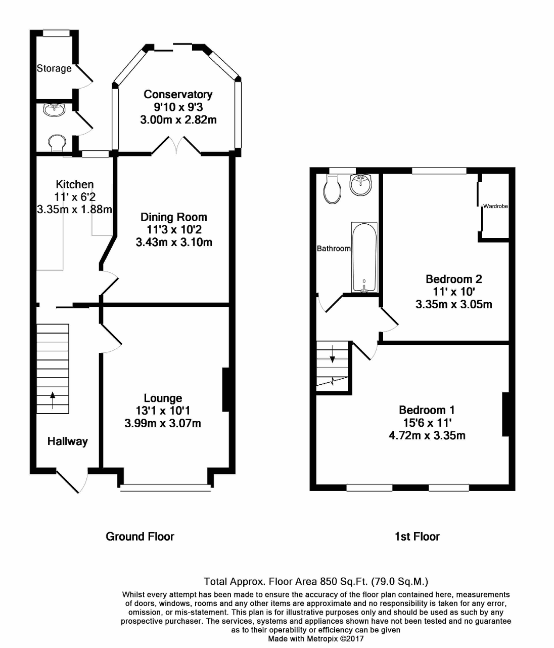 Floorplan of Albert Road, Bromley, Kent, BR2 9PT