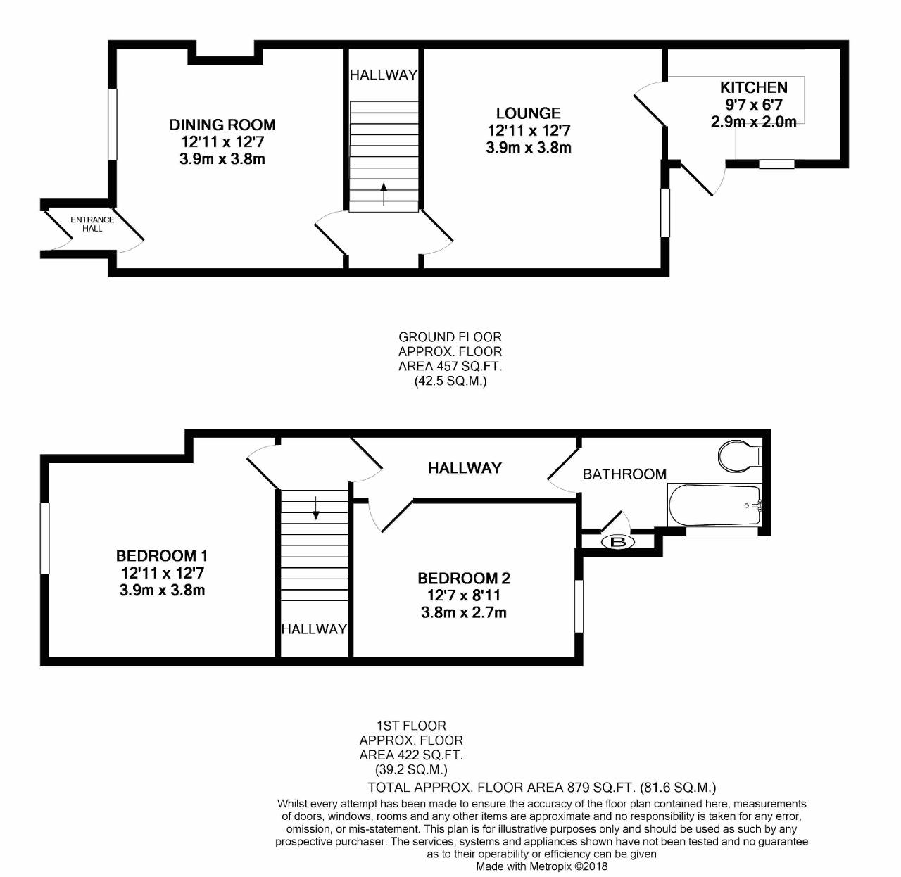 Floorplan of Anglesea Road, Orpington, Kent, BR5 4AN
