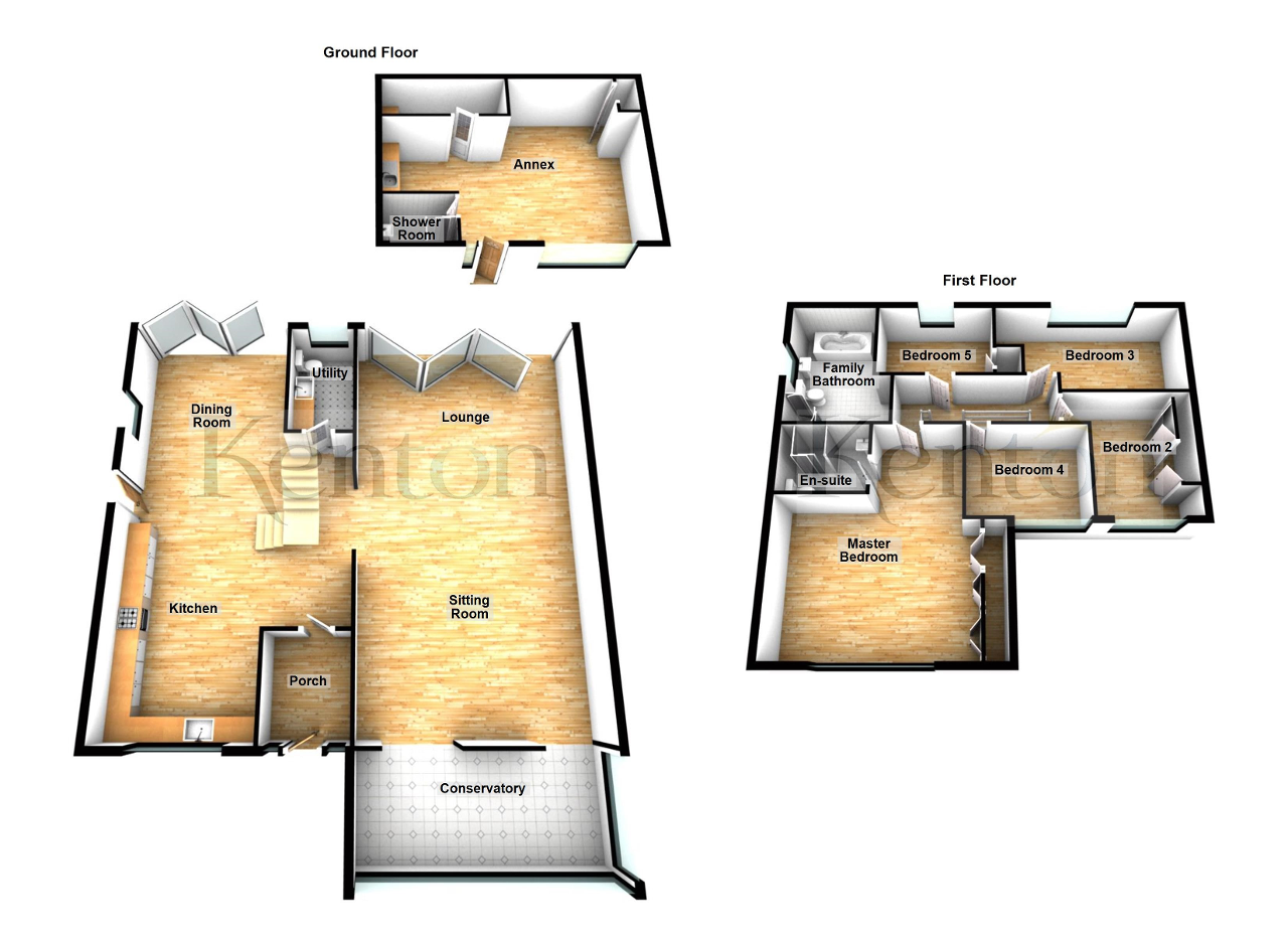 Floorplan of Norstead Lane, Pratts Bottom, Orpington, BR6 7PQ