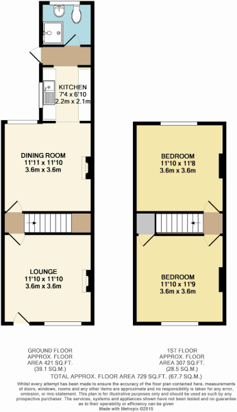 Floorplan of Wellington Road, Orpington, Kent, BR5 4AQ