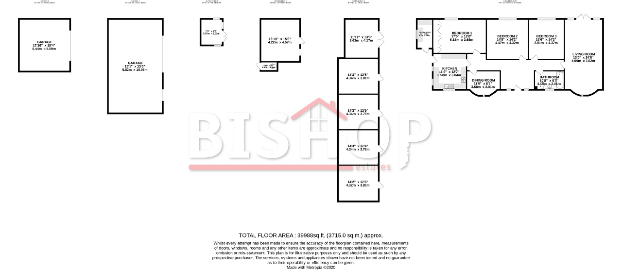 Floorplan of Birchwood Lane, Knockholt, Sevenoaks, TN14 7LP