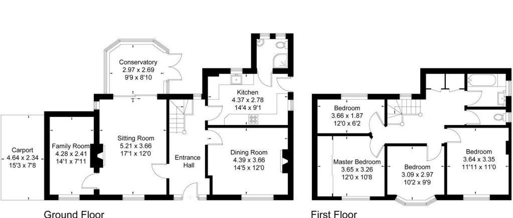 Floorplan of Mayfield Avenue, Orpington, Kent, BR6 0AL